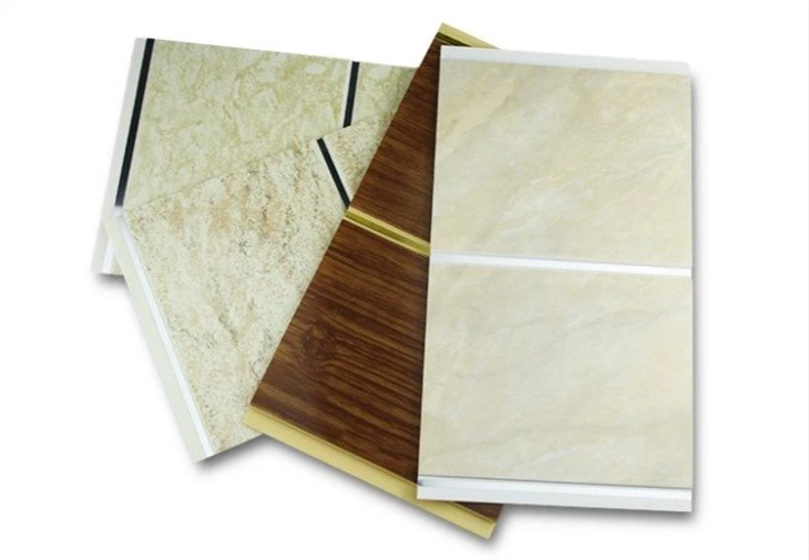 Middle groove PVC ceiling panel